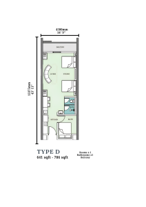 Type D Floor Plan