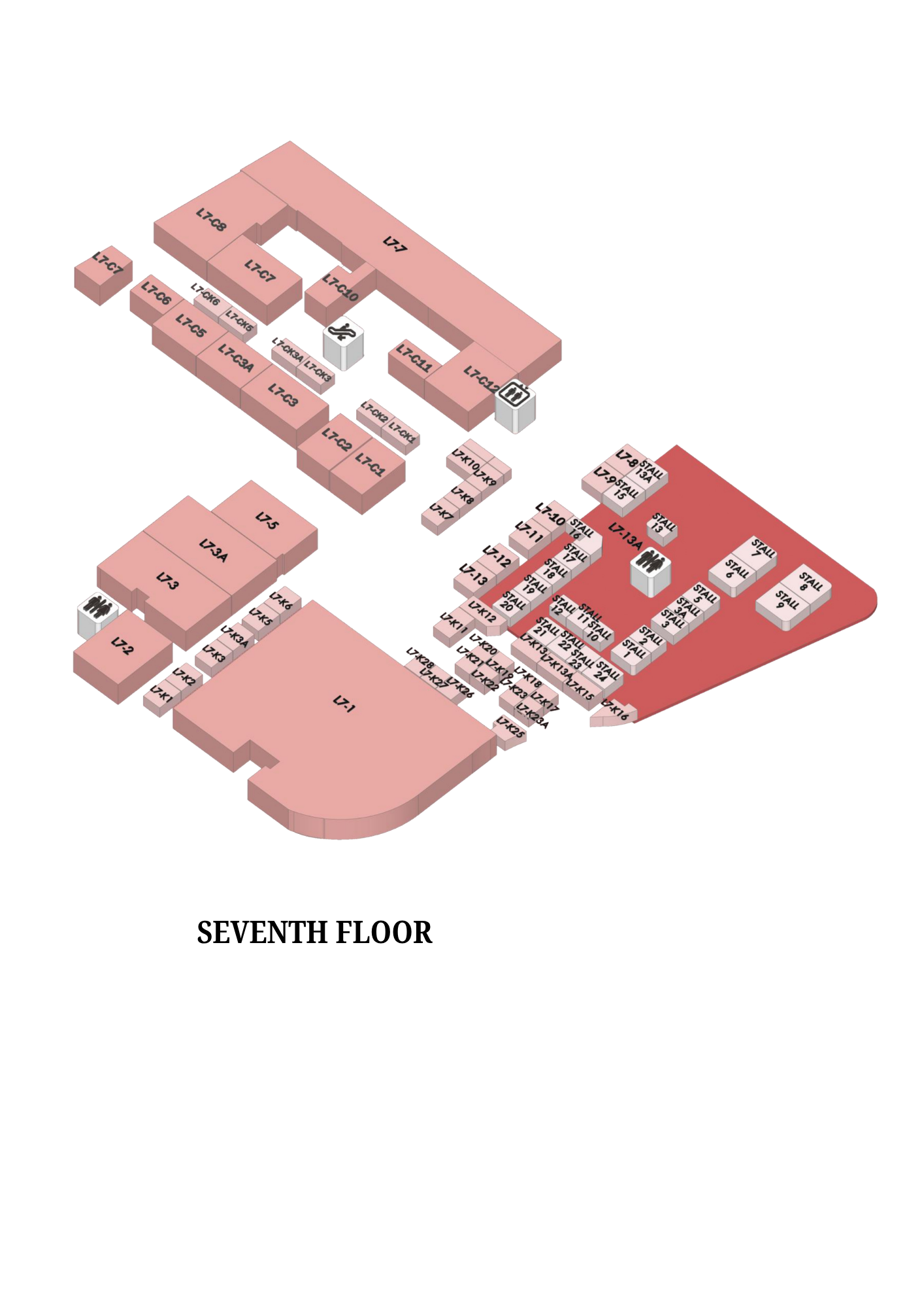 Seventh Floor Plan